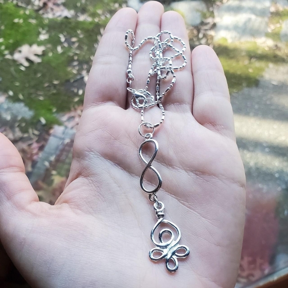 Jewelry New Silver Celtic Knot Infinity Necklace Poshmark